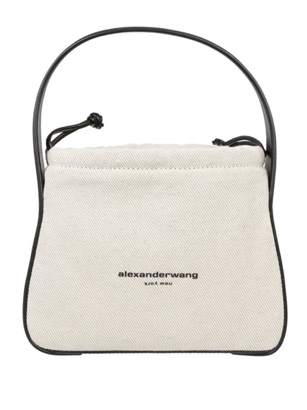 Alexander Wang Cream Canvas Ryan Top-Handle Bag NWOT